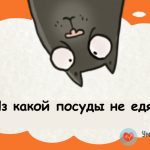 Загадка из какой посуды не едят?